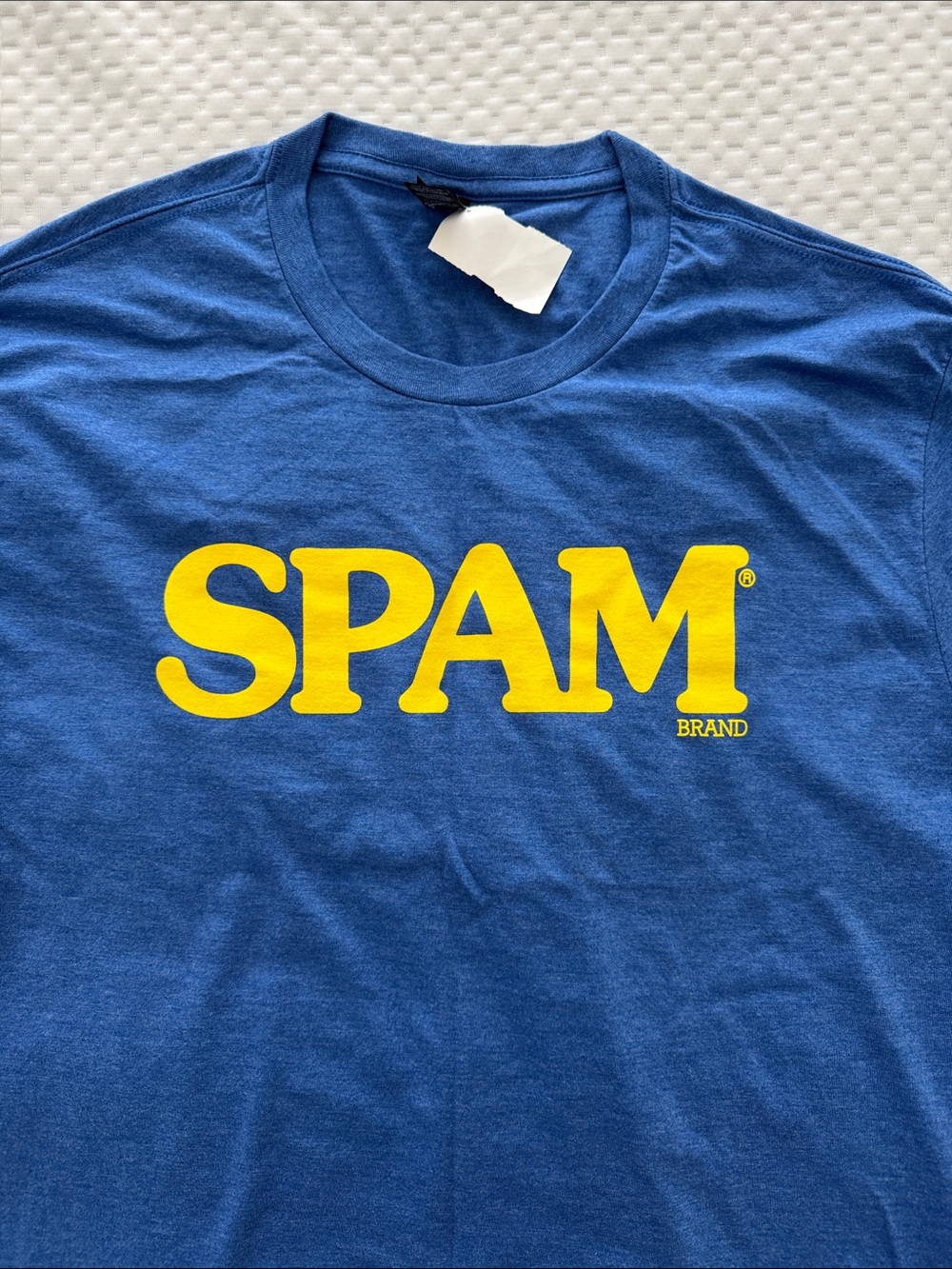SPAM ® Logo Blue Graphic Tee - Men's Casual Shirt NWT